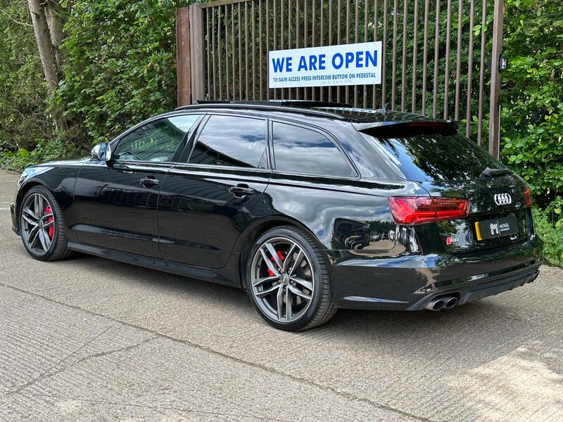 AUDI S6 Avant Black Edition 4.0 TFSI V8 Estate 5dr S Tronic Quattro 2017