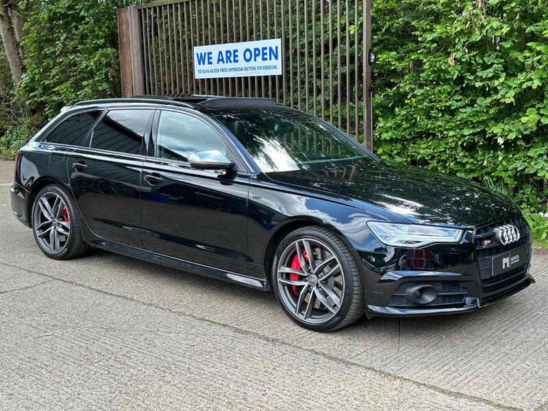 AUDI S6 Avant Black Edition 4.0 TFSI V8 Estate 5dr S Tronic Quattro 2017