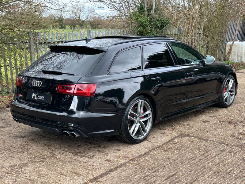 AUDI S6 Avant Black Edition 4.0 TFSI V8 Estate 5dr S Tronic Quattro 2017