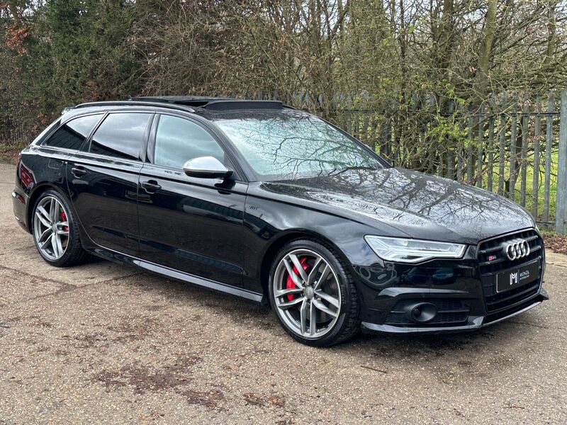 AUDI S6 Avant Black Edition 4.0 TFSI V8 Estate 5dr S Tronic Quattro 2017